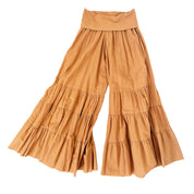 Flowy Tiered Wide Leg Pants (S)