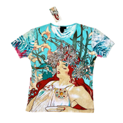 Custo Barcelona Beaded Graphic Tee (M/L)