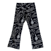 90s Black & White Capris (XS/S)