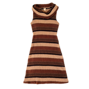 Vintage Cozy Knit Dress (S/M)