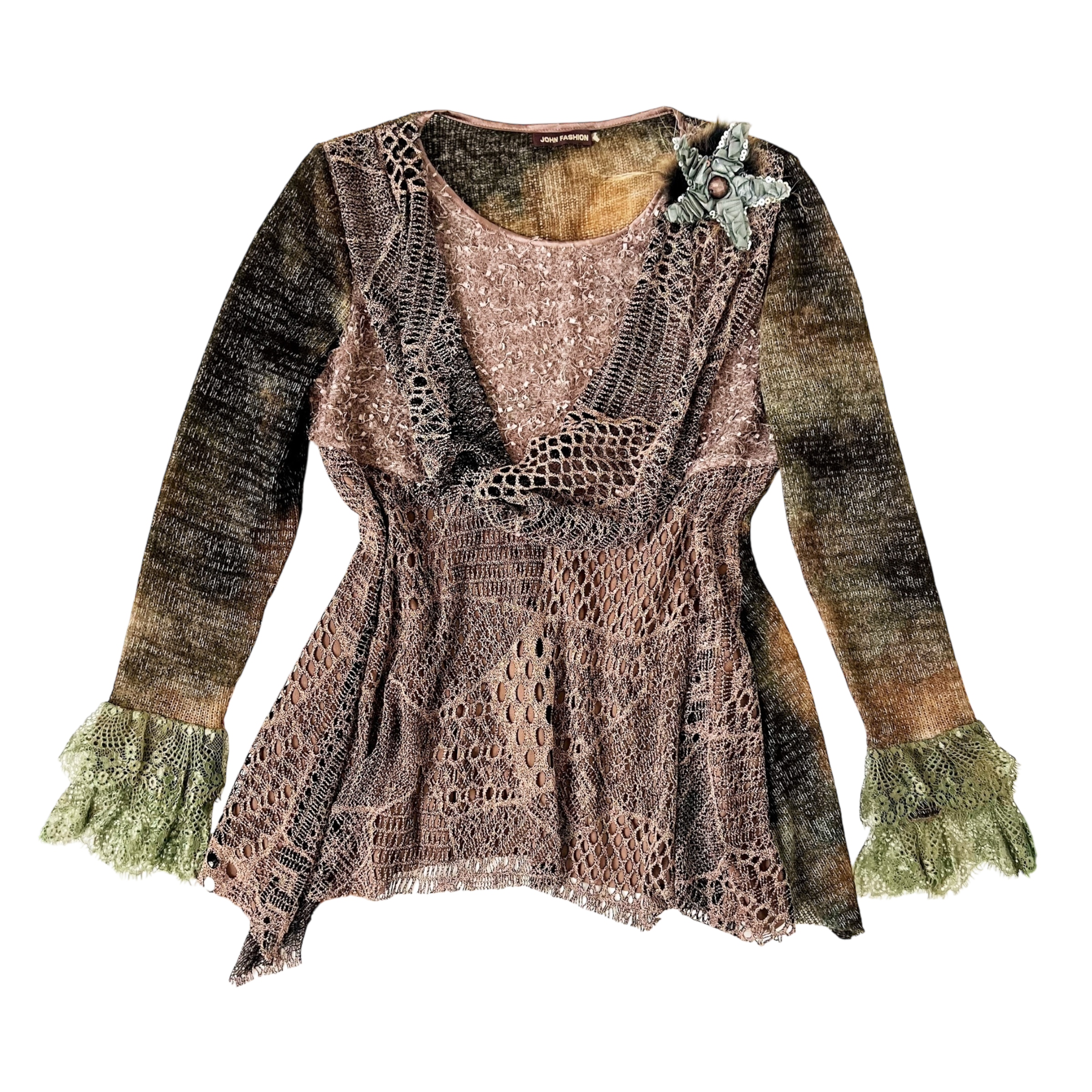 Embellished Fall Fairy Top (S/M)