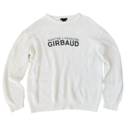 Girbaud Knit Spellout Sweater (L/XL)