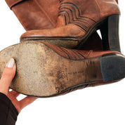 Miss Sixty Leather Boots (6.5)