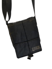 Y2K Utility Black Puffer Cross Body Bag