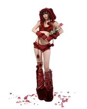 Red Wine Valentine Bunny Set (XS-XL)