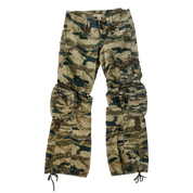 Early 2000s Camo Cargo Pants (XS)