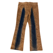 Early 2000s Suede Look Jeans (M)