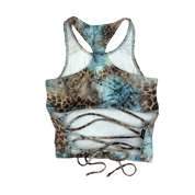 Leopard Pattern Backless Tank (XS/S)