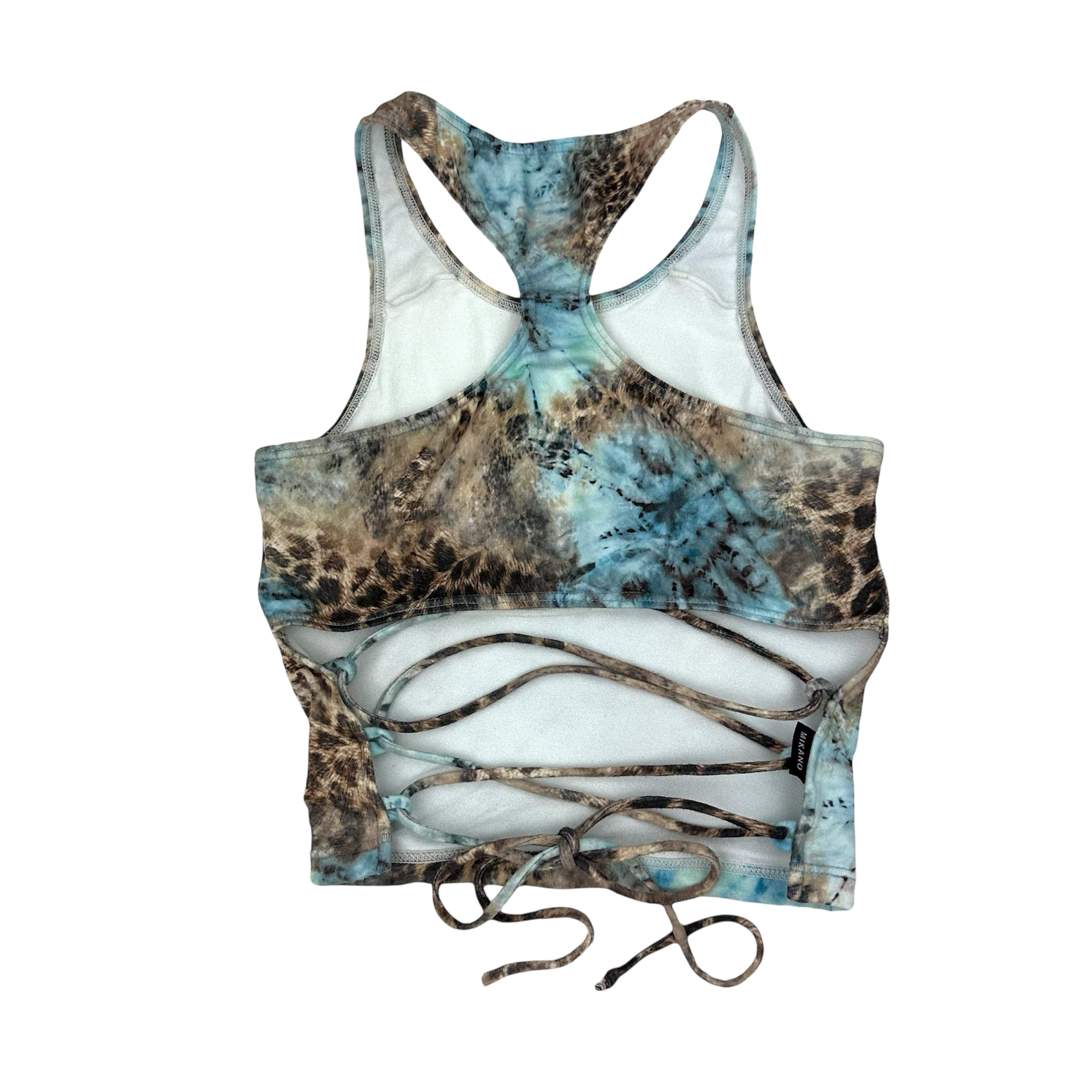 Leopard Pattern Backless Tank (XS/S)