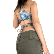 Leopard Pattern Backless Tank (XS/S)