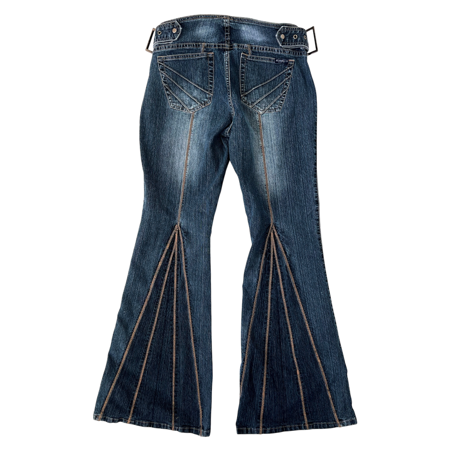 Z. Cavaricci Funky Buckle Jeans (M) – Holy Thrift
