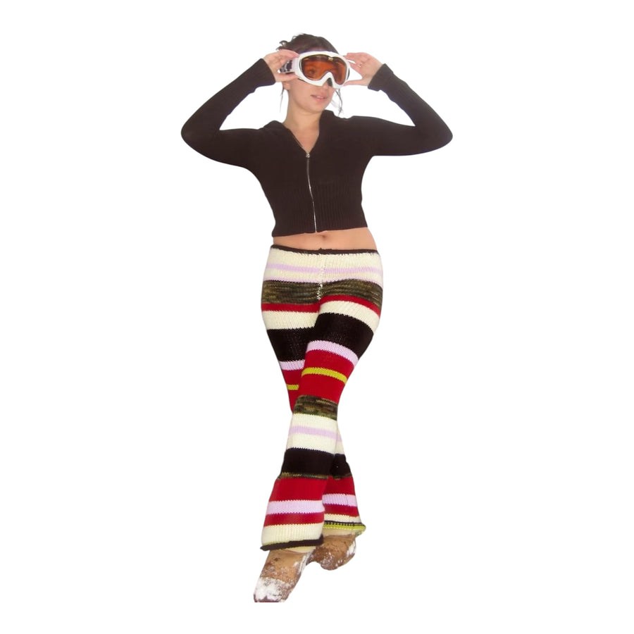 Après Stripe Knit Pants (XS-2XL)