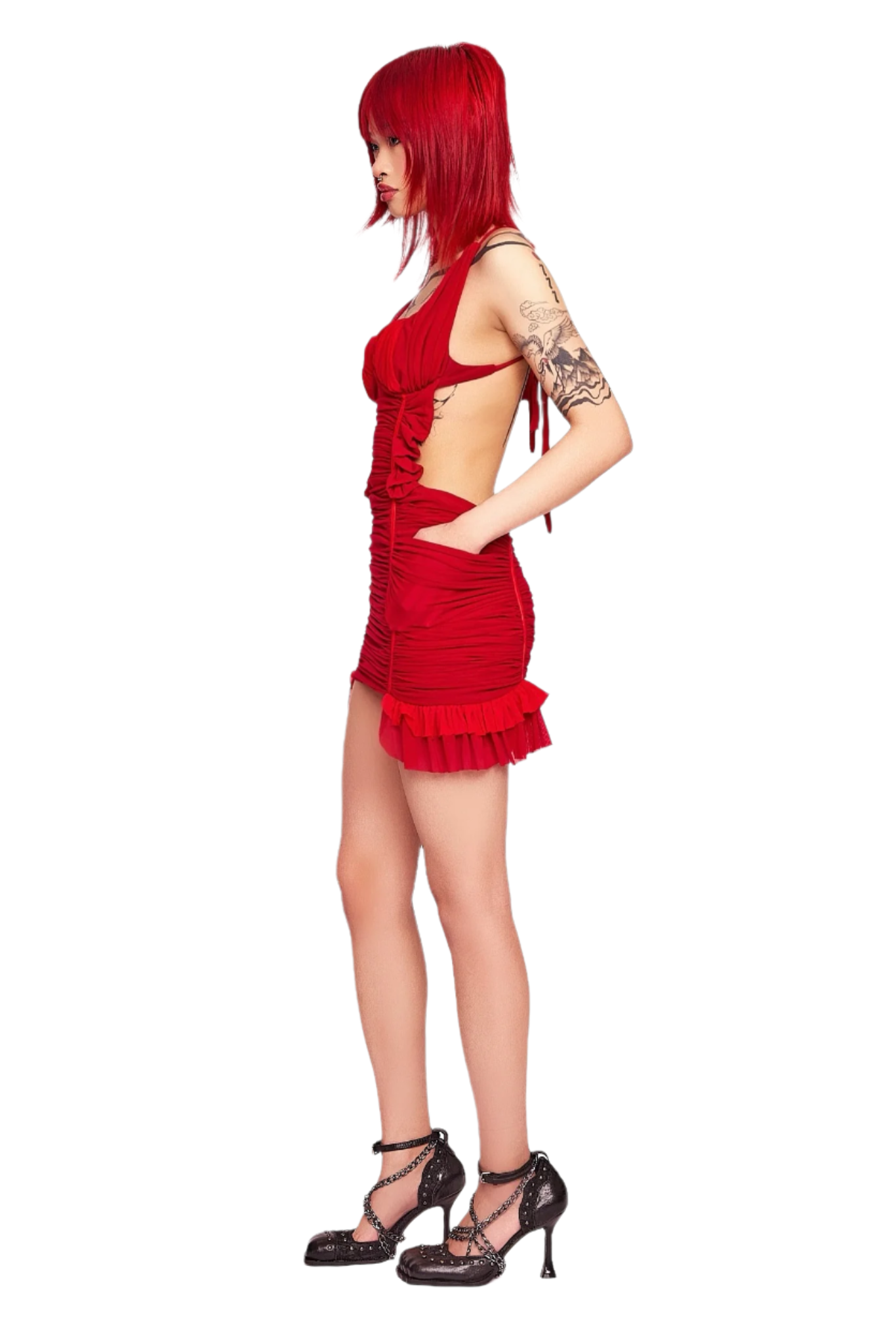 Cupid’s Aftermath Dress in Red (XS-XL)