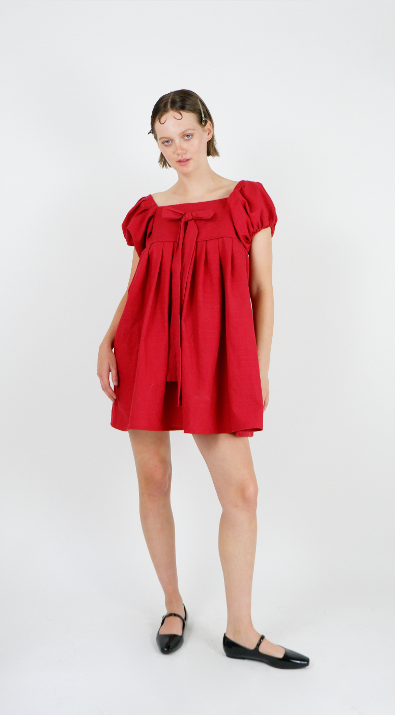 Cherry Princess Babydoll Mini Dress – Holy Thrift