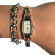 Y2K Pastel & Pearl Gem Watch