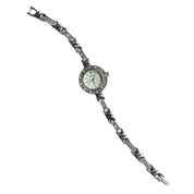 Y2K Pink and Green Bezel Watch