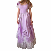 True Vintage Lilac Princess Gown (S/M)