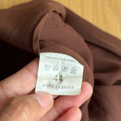 Vintage Italian Mesh Floral Skirt (XS/S)