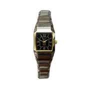 Silver Square Cocktail Watch