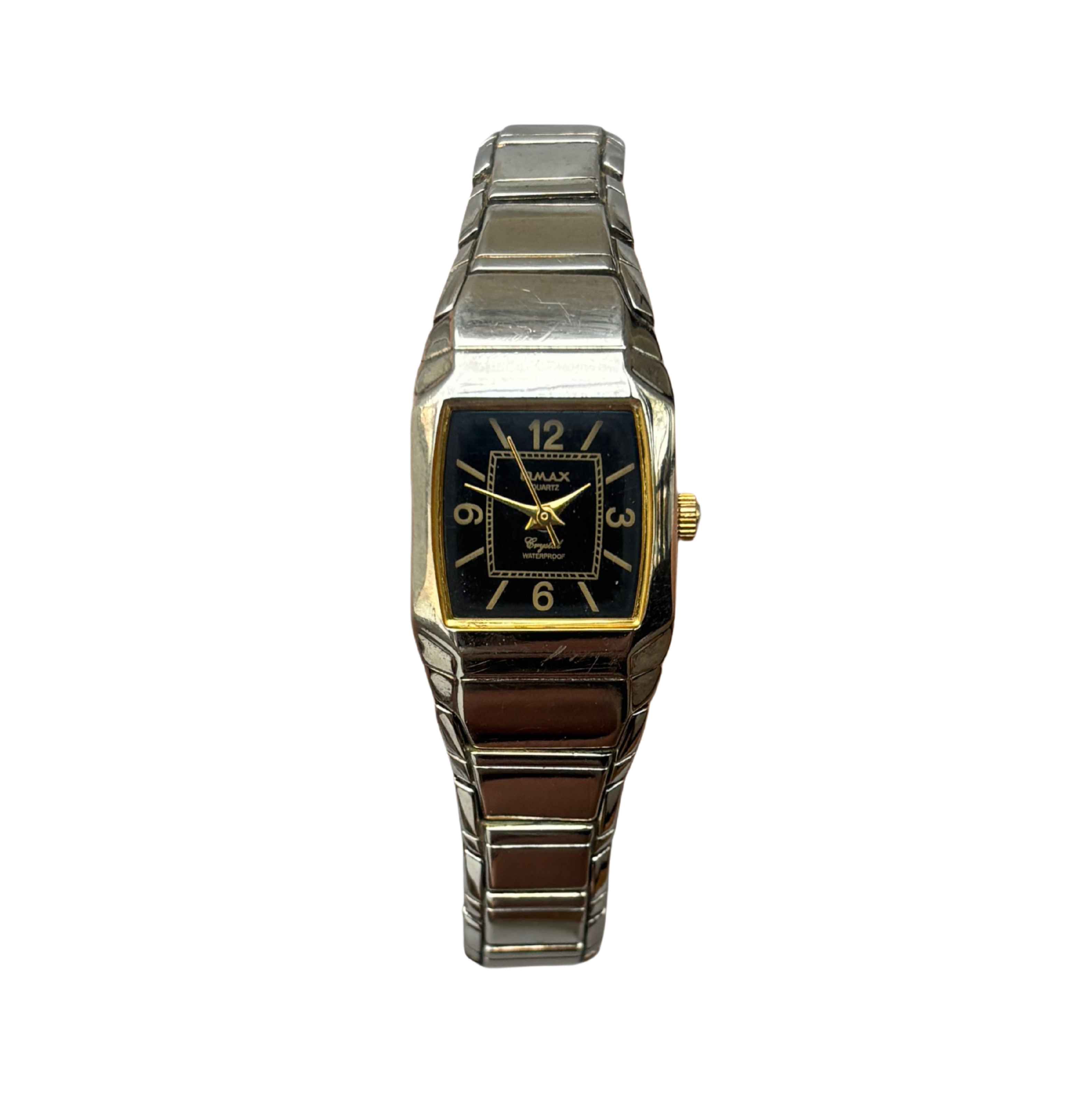 Silver Square Cocktail Watch