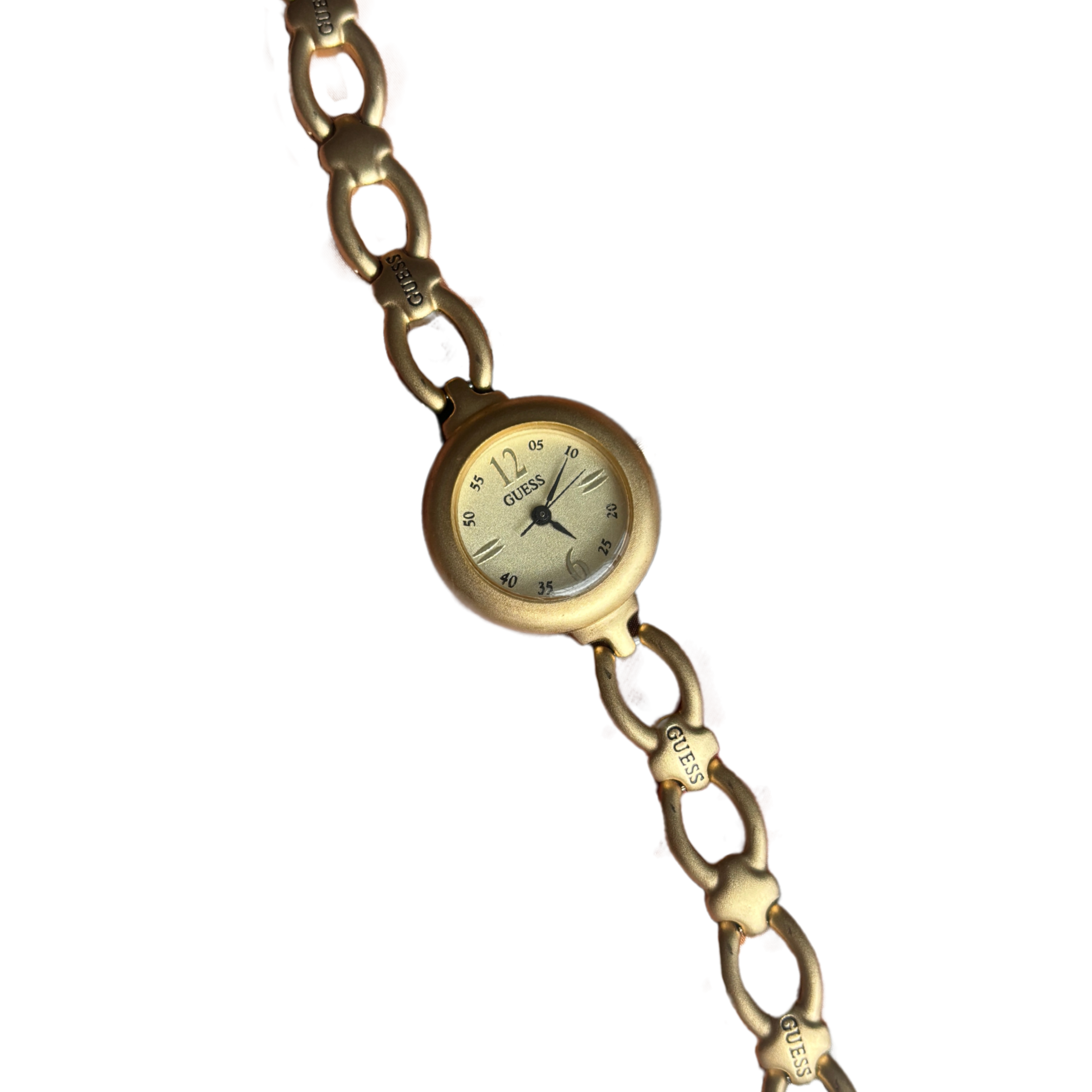 2000s Matte Gold Guess Watch – Holy Thrift