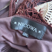Nicowa Crochet Knit Dress (S)