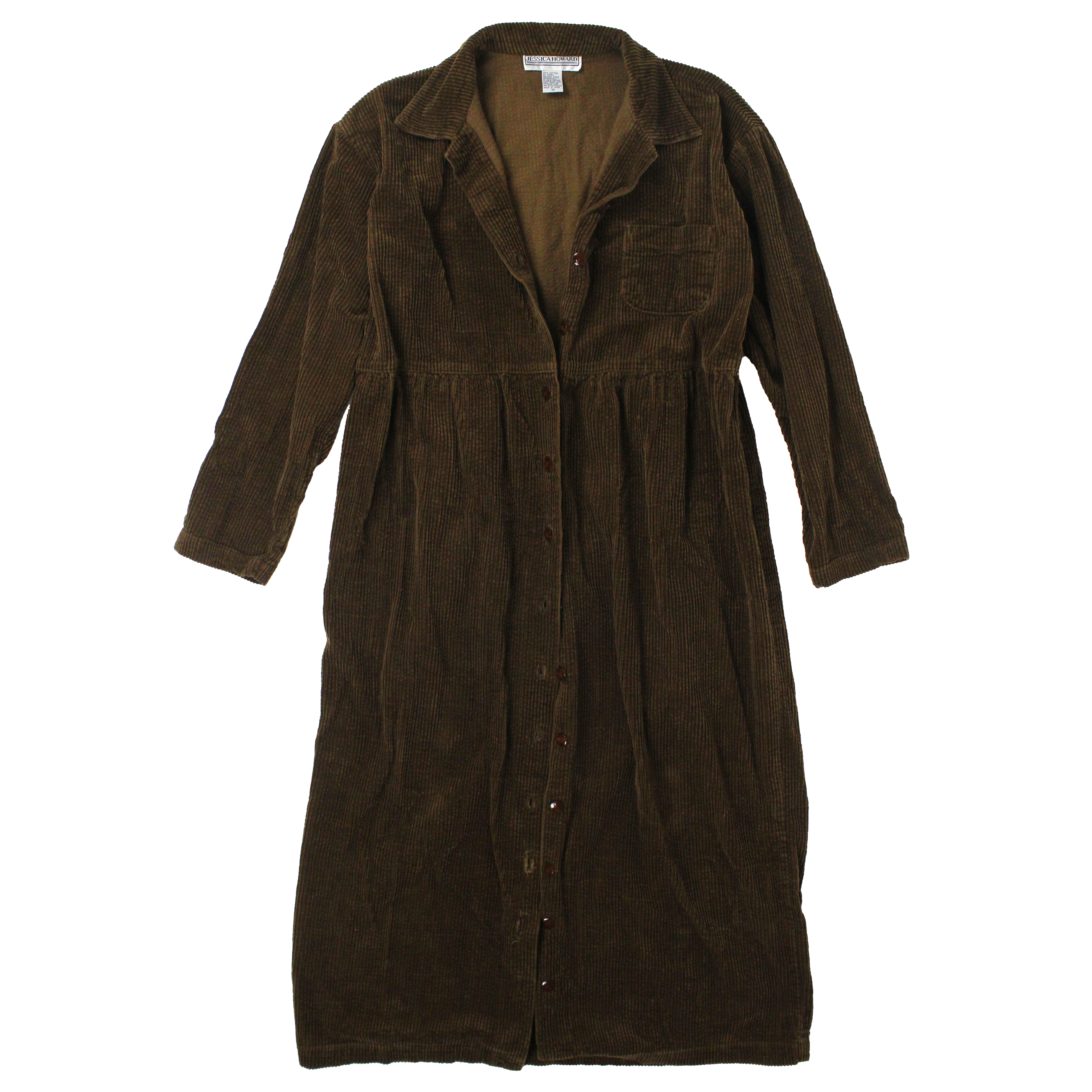 80s Corduroy Dress (XL)