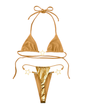 Charmed Bikini Top Gold (XS-XL)