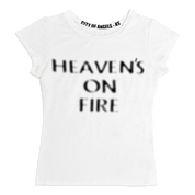 Heaven's On Fire Baby Tee (XS-XL)