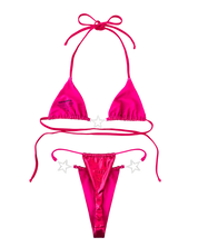 Charmed Bikini Top Hot Pink (XS-XL)