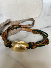Vintage shell belt