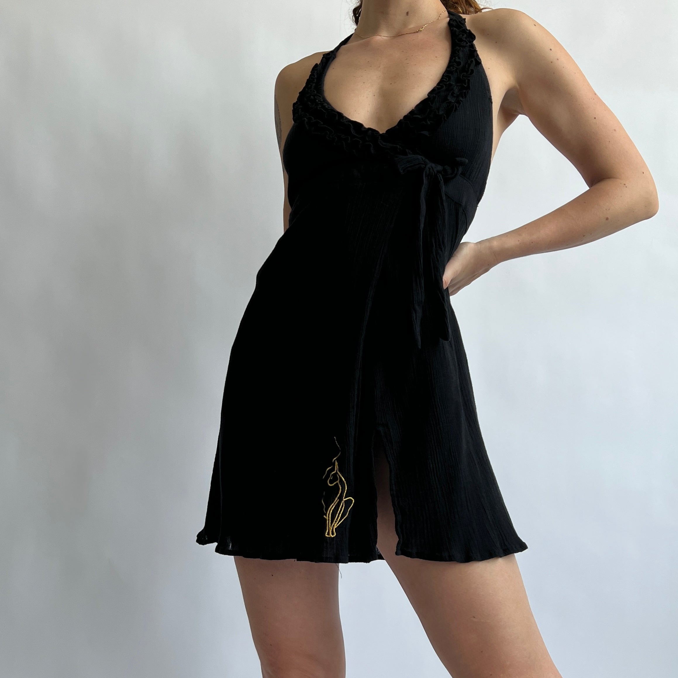 00s Baby Phat halter dress