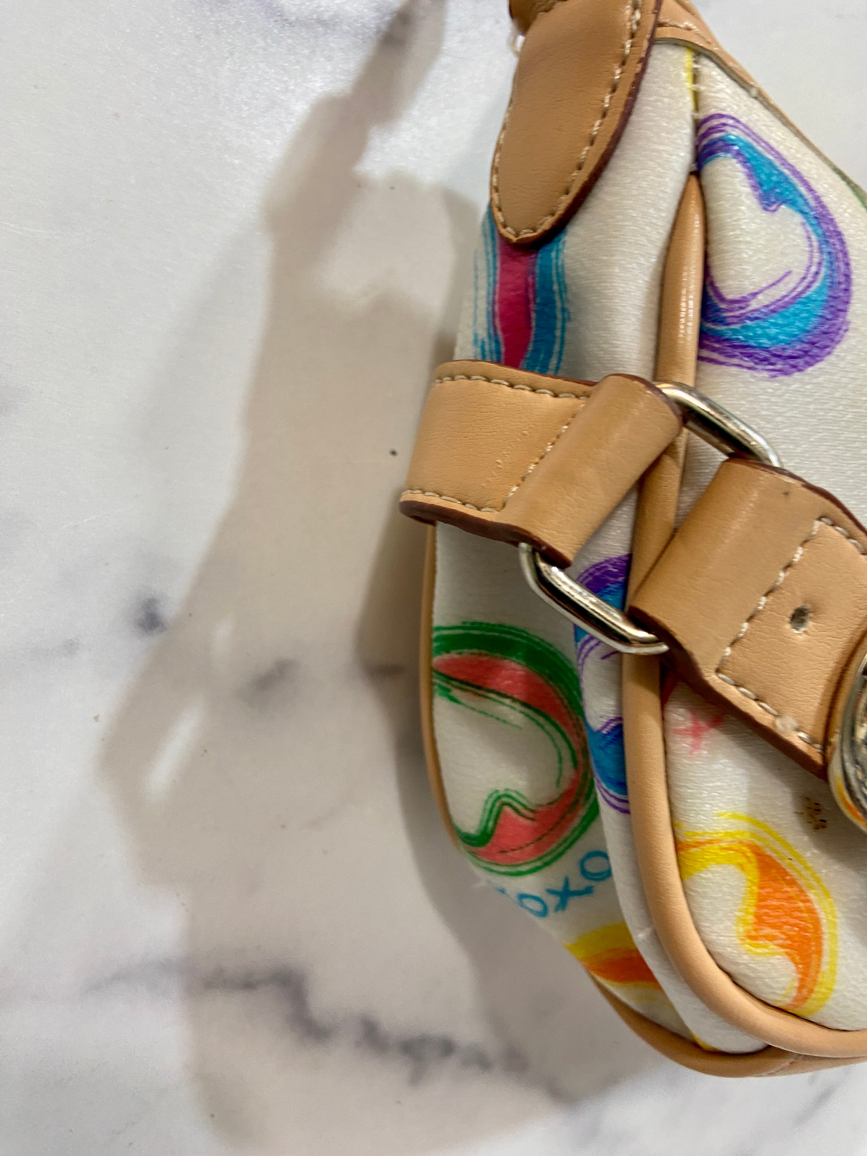 XOXO heart print mini bag