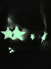 Glow in the dark star girl belt