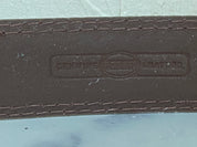 Fossil Genuine Leather Metallic Gradient Belt