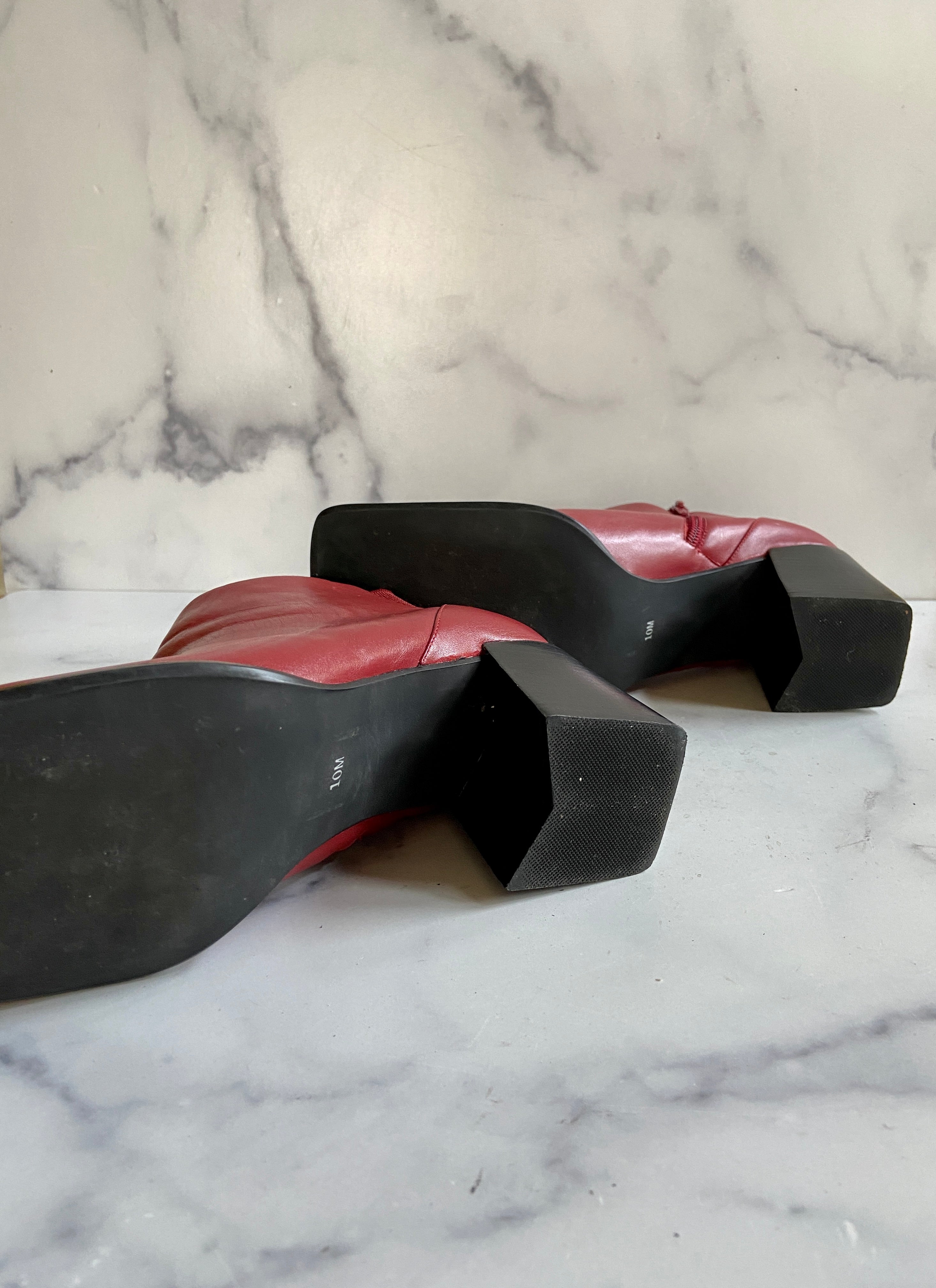 Pazzo red Ankle boots (10)