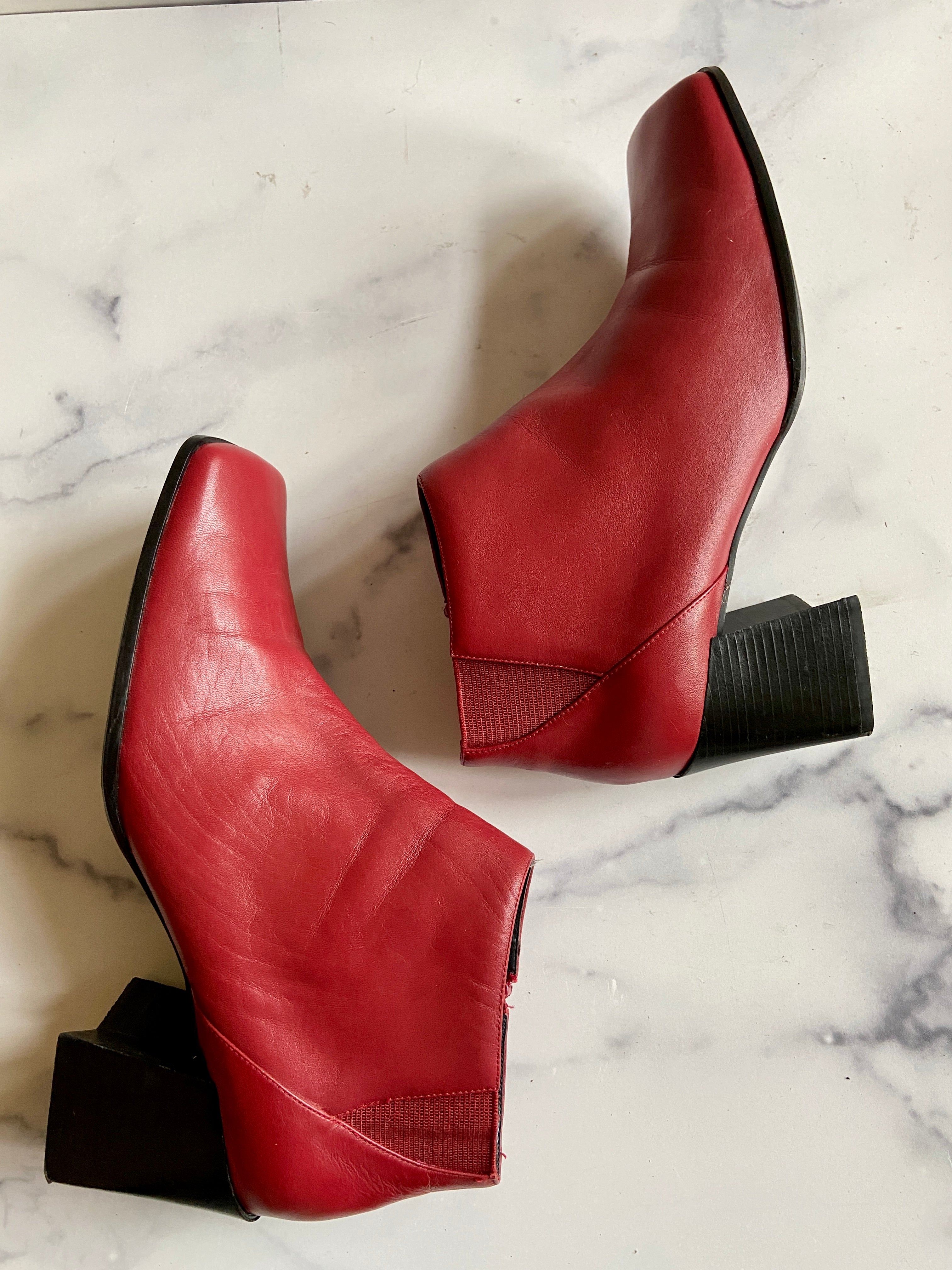 Pazzo red Ankle boots (10)