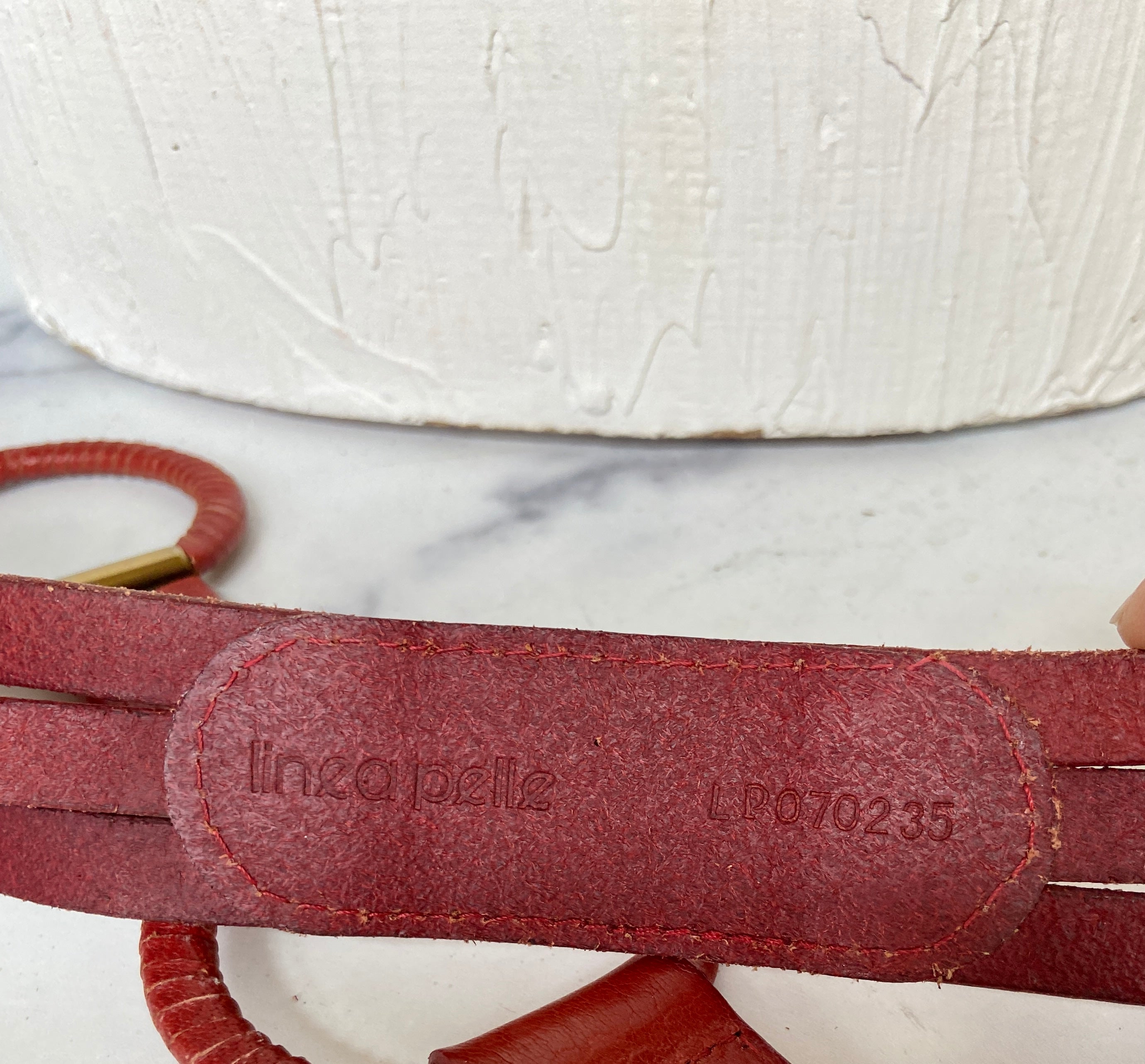 Linea Pelle Genuine Leather belt