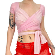 Free People Pilates Wrap Top (S)