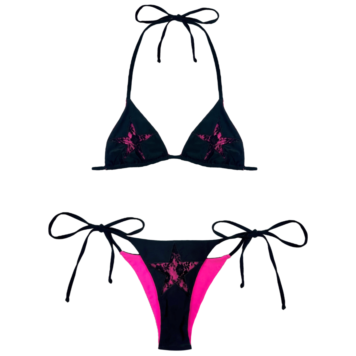 Laced Bikini Bottom (XS-XL)