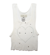 heart ,, Love U tank top