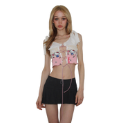 ♡ 𝓬𝓱𝓾𝓵𝓲𝓹 ♡ skirt in charcoal,