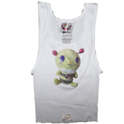 cabbage . white tank .