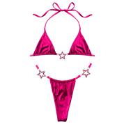 Charmed Bikini Top Hot Pink (XS-XL)