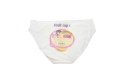 pink fruit cup . underwear .