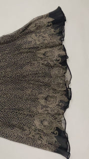 Sexy Sheer Chiffon Maxi Dress (M)