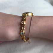 Genuine Gemstone Gold Watch