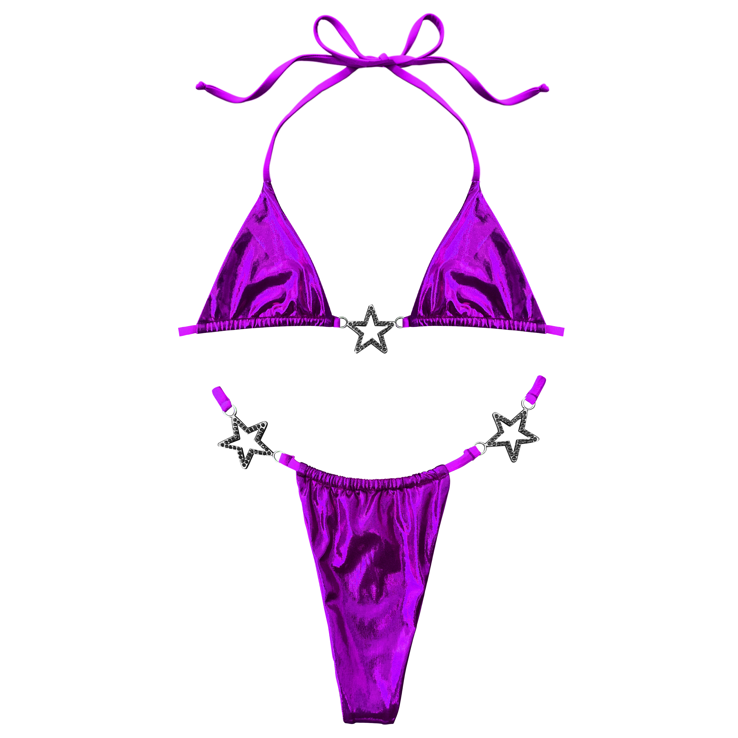 Charmed Bikini Top Purple (XS-XL)