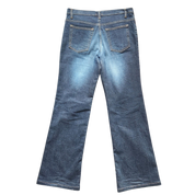 Dark Wash Bedazzled Denim Jeans