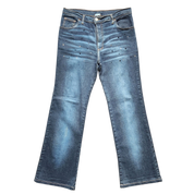 Dark Wash Bedazzled Denim Jeans